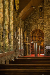 Inside Glimpse Chapel on the Rocks Church