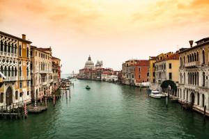 Rialto Bridge View, Venice Italy